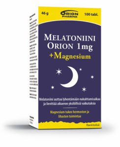 Melatoniinista apua nukahtamiseen